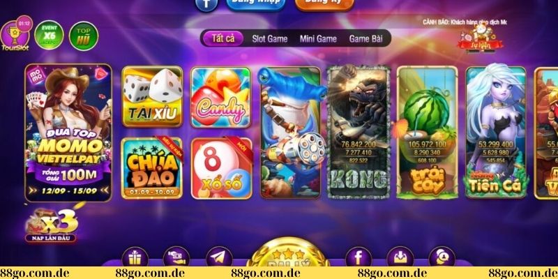 Mang game Bayvip về tay chỉ trong vòng một nốt nhạc! 2 Giao diện game dễ sử dụng
